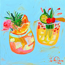 PREORDER Happy Hour - Limited Edition Unframed Square Print