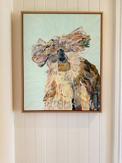 ARTIST COLLECTION Original Artwork - Clancy the Koala (Custom Framed)