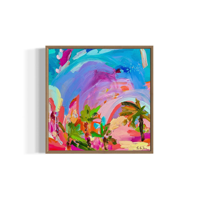 Original Artwork - Stormbird Season (Custom Framed)