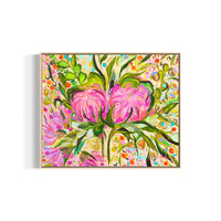 Original Artwork - The Petal Pact (Custom Framed)