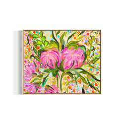 Original Artwork - The Petal Pact (Custom Framed)