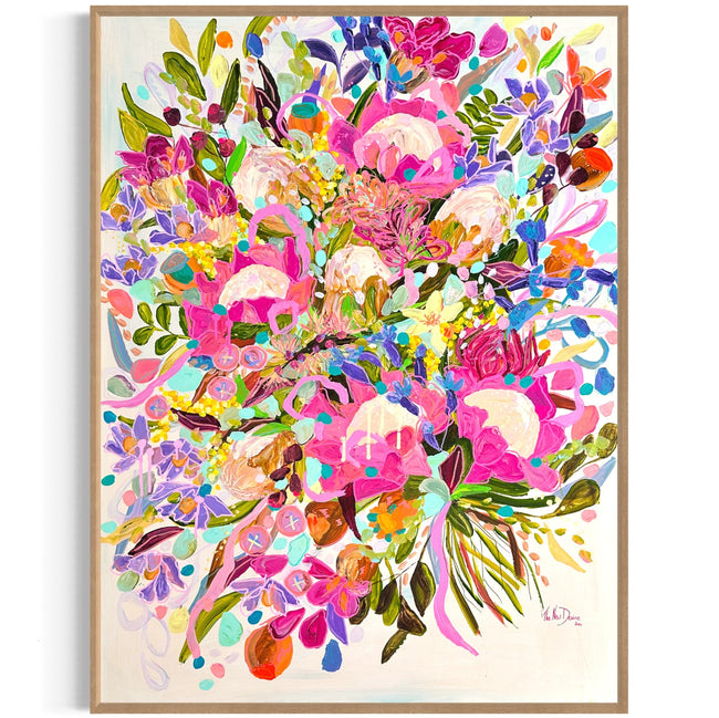 Original Artwork - Amanda (Custom Framed)