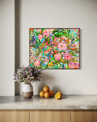 Original Artwork - Seek (Custom Framed)