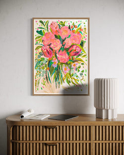 PREORDER Petal Mischief - Limited Edition Unframed Print