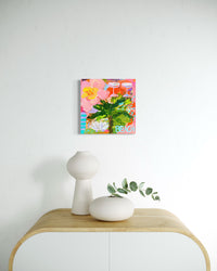 Original Artwork - Paint Palette BEACH Date (Ready to Hang)