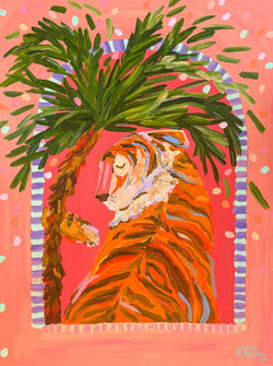 PREORDER Original Artwork - Fortune Favours the Brave (Ready to Hang)