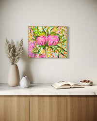 Original Artwork - The Petal Pact (Custom Framed)
