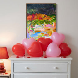 Original Artwork - Field of Lights (Custom Framed)