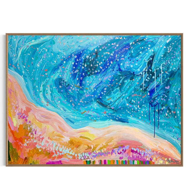 Original Artwork - Swell (Custom Framed)