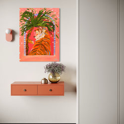 PREORDER Original Artwork - Fortune Favours the Brave (Ready to Hang)