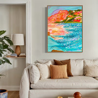 Original Artwork - Estuary (Custom Framed)