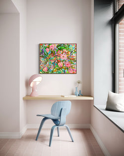 Original Artwork - Seek (Custom Framed)
