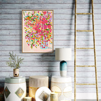 PREORDER Gum Blossoms Gone Wild - Everyday Unframed Print