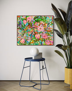 Original Artwork - Seek (Custom Framed)