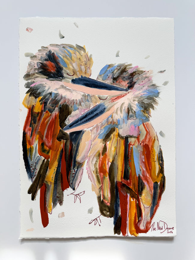 Happy Little Things XVII - Unframed Original Artwork on Paper